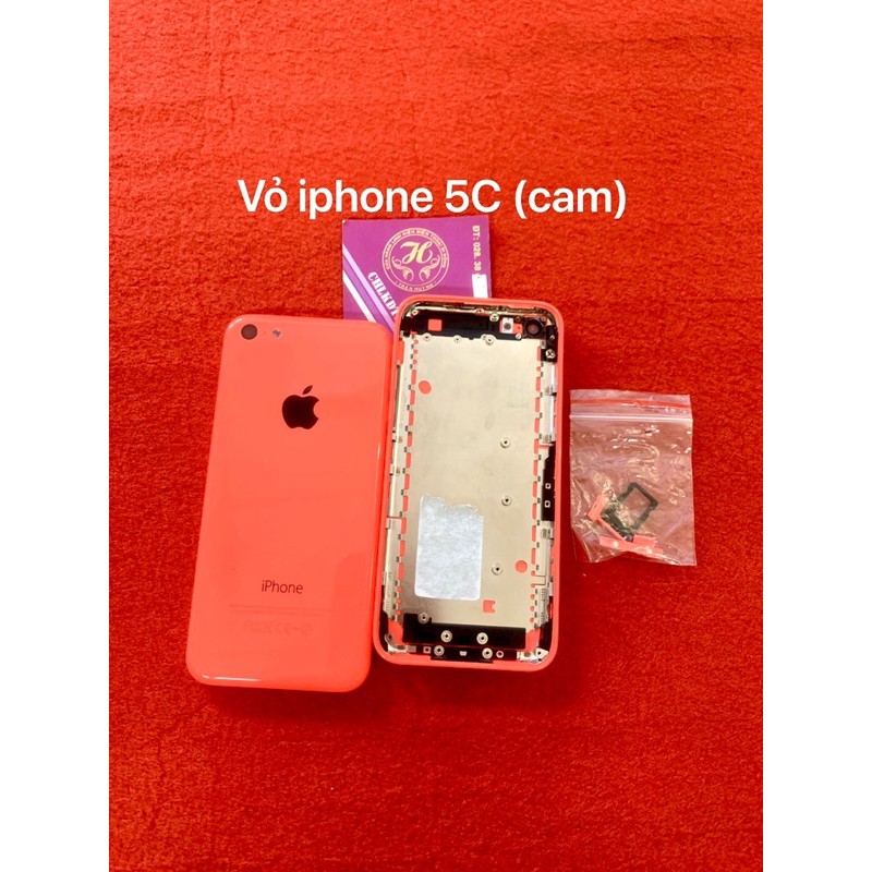 vỏ iphone 5C zin loại 1 (kèm nút linh tinh) như hình