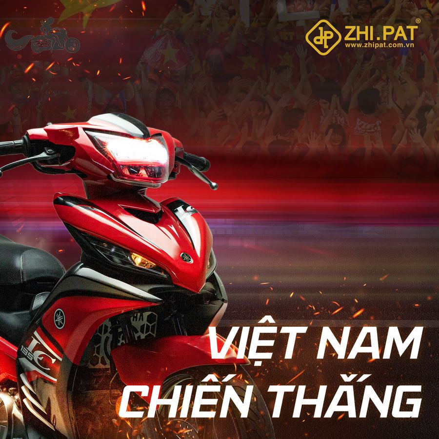 Đèn Pha Led 2 Tầng Xe Exciter 135 2011-2014 Chính Hãng Zhi.Pat Cao Cấp, Siêu Sáng. Màu Trắng Bạc, Đen Khói, Xanh &amp; Đỏ