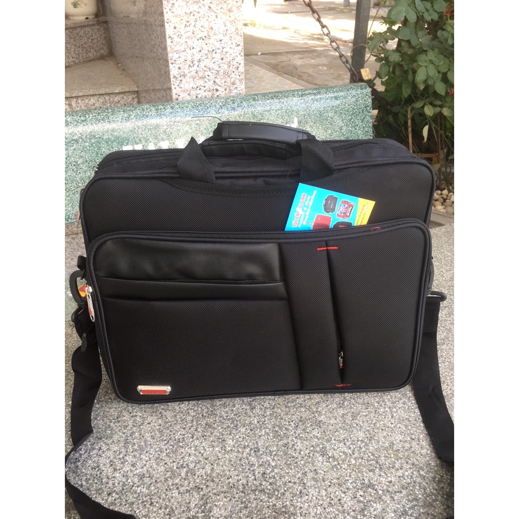 40x30cm - Cặp đa năng  7 ngăn dành cho học sinh giáo viên công sở, Cặp Laptop - DN06