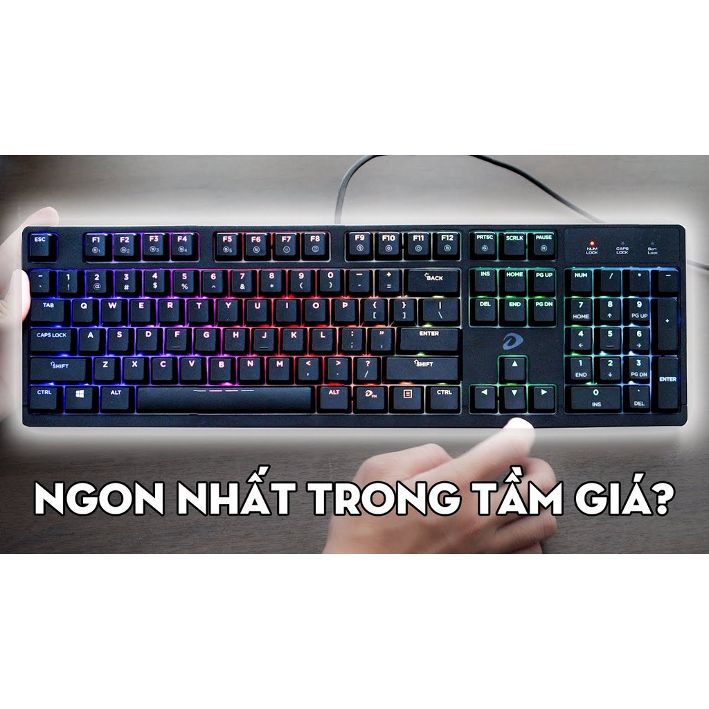 Bàn phím cơ Dareu EK1280 RGB (Blue / Brown / Red Switch )