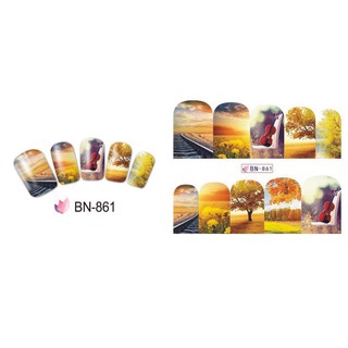 Sticker nước dán móng tay chân