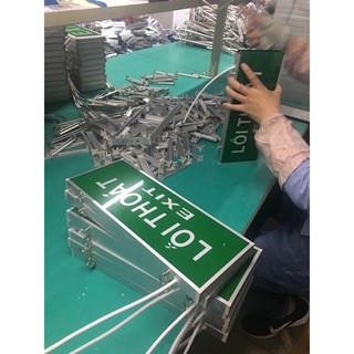 Đèn exit- đèn thoát hiểm Lilang một mặt/ hai mặt