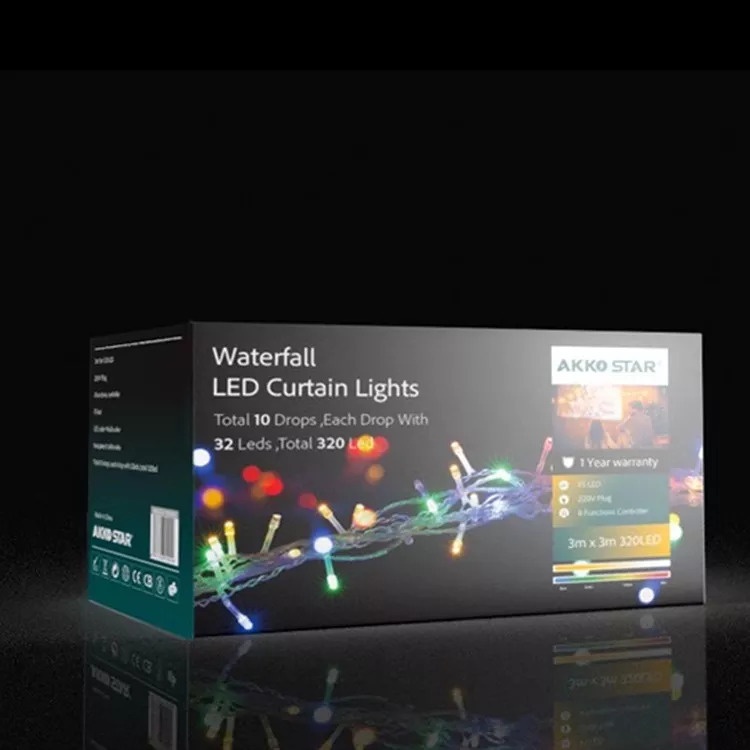 Đèn led dây trang trí nhiều màu dài 3m AKKO STAR