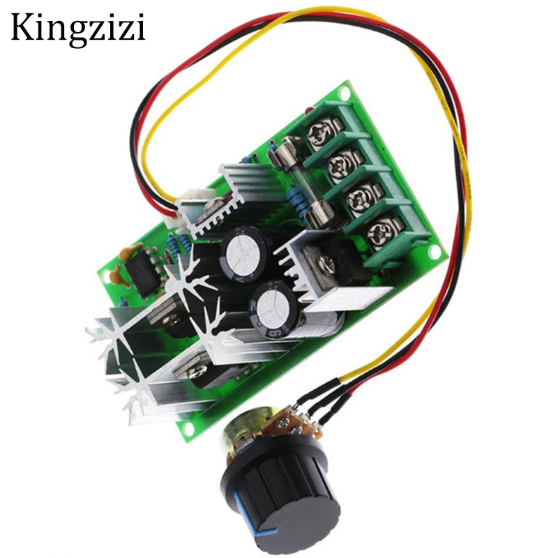 Mô Đun Điều Khiển Tốc Độ Động Cơ Dc10-60V Dc 12v 24v 36v 48v 20a
