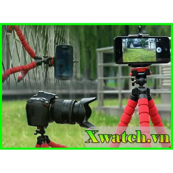 Tripod Bạch Tuộc, Chân Nhện giá đỡ điện thoại xem phim selfie livestream