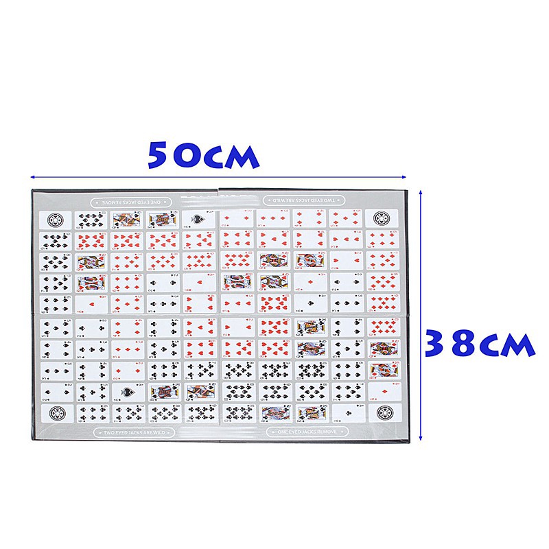 Bộ Đồ Chơi Sequence Vui Nhộn, Board Game Gia Đình Hay Cho Nhóm Từ 2-12 Người