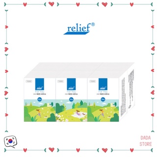 [DA] Gói 6 gói / 1 khăn giấy cá nhân bỏ túi RELIEF