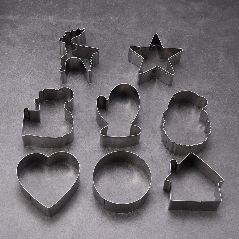 8 Khuôn Cắt Bánh Quy Chủ Đề Giáng Sinh