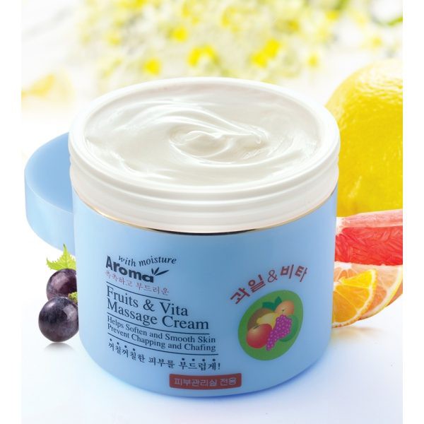[Hàng Công ty] Kem Massage Trái Cây Aroma Fruit Vita Massage Cream 480ml.