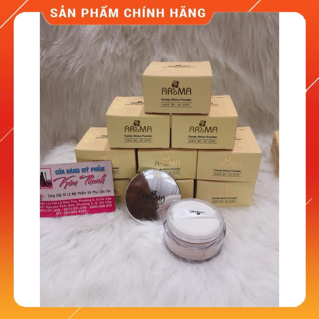 Phấn phủ bột kiềm dầu AROMA