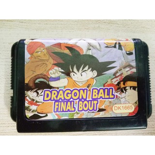 Băng game Dragon Ball Final Bout cho máy SEGA độ phân giải 16 bit