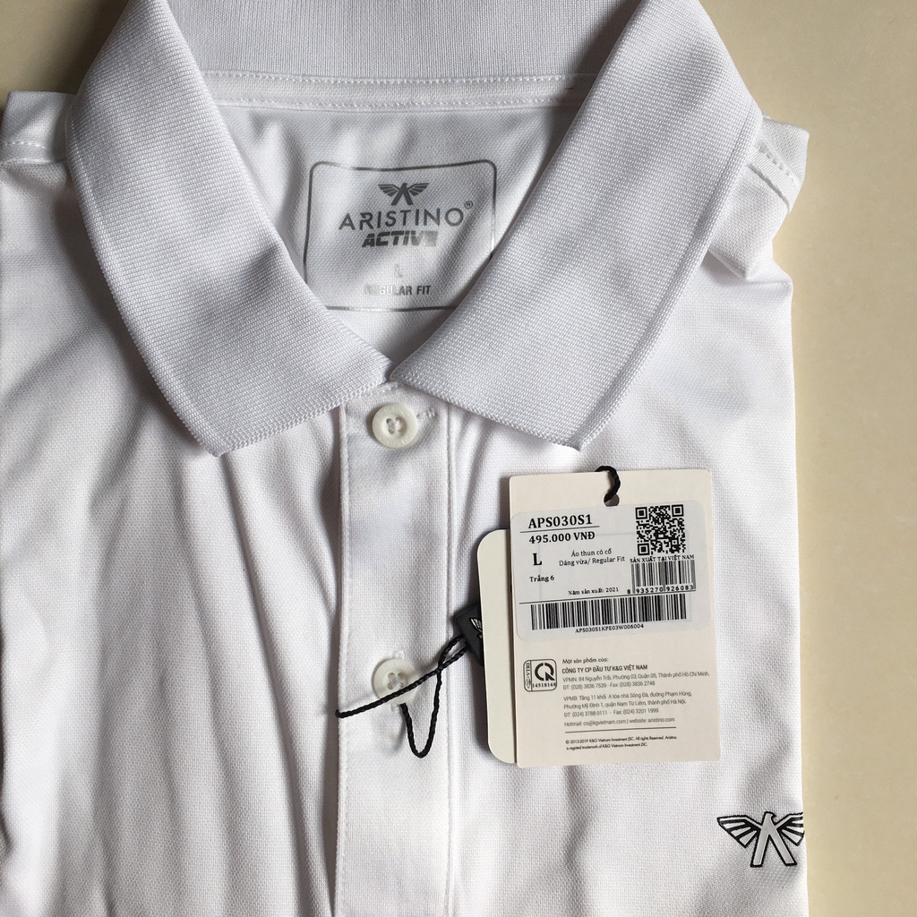 Áo Polo Nam Aristino Aps030s1 Regular 3 Màu Trẻ Trung còn S-M-L-XL-XXL