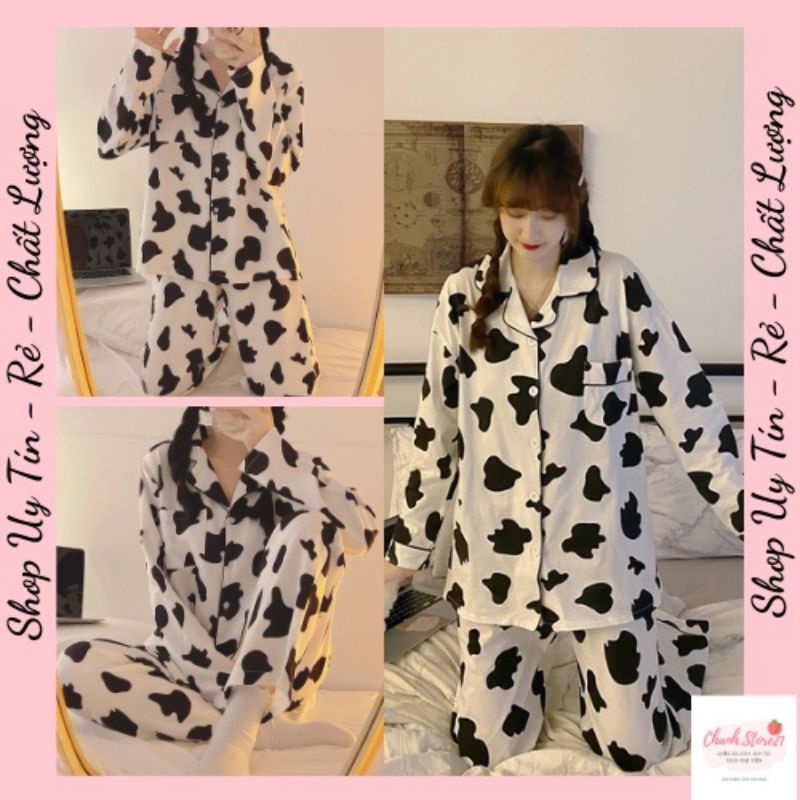 Bộ PYJAMA Dài Tay Cộc