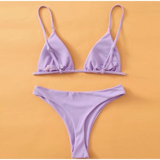 Bikini Đồ Bơi 2 Mảnh Basic Có Mút Ngực