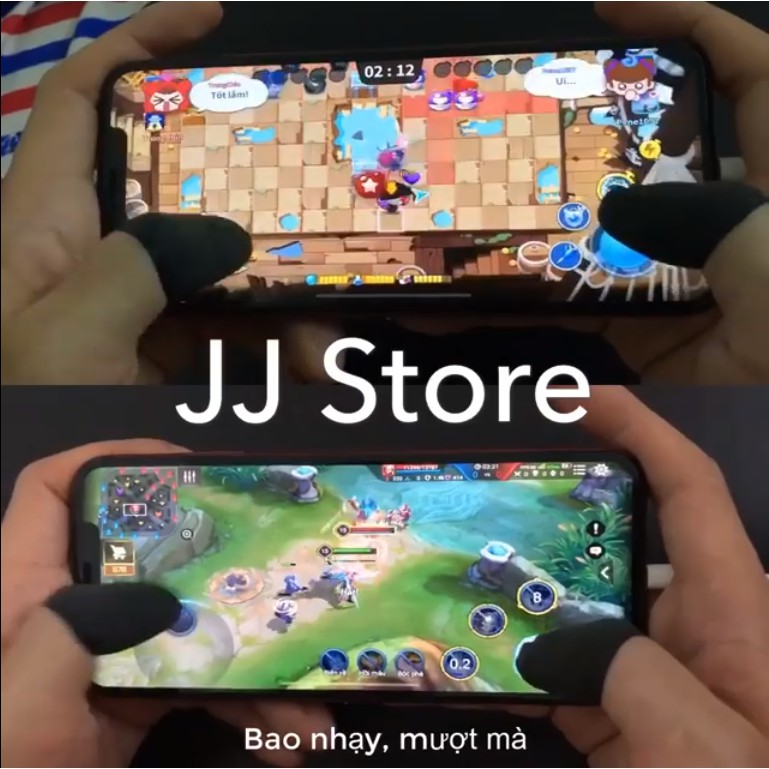 [HOT] - Bao tay chơi game JJ-store, chống mồ hôi, di chuyển tao tác cực mượt - Có video đi kèm