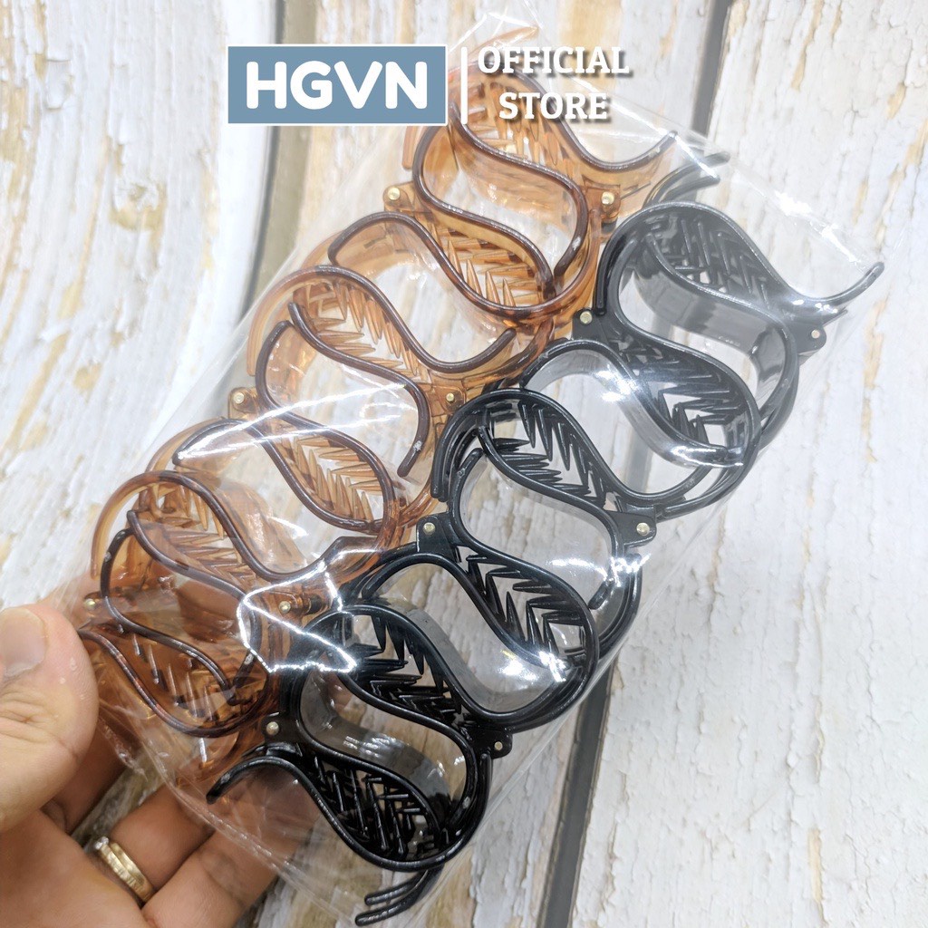 Kẹp tóc càng cua nhiều màu