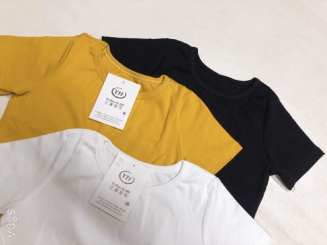 Áo croptop trơn nữ vải zip cottong nhiều màu siêu co dãn | BigBuy360 - bigbuy360.vn