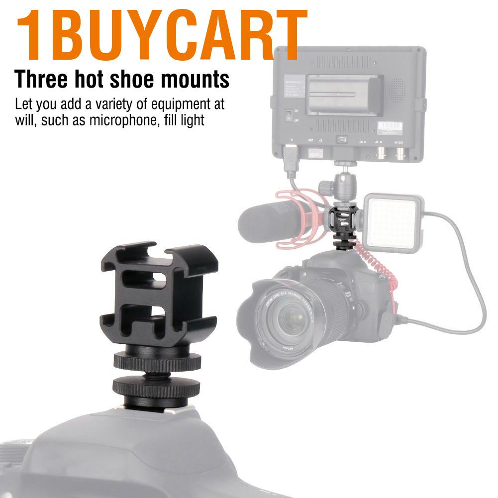 Ngàm gắn tripod cho đèn flash máy ảnh