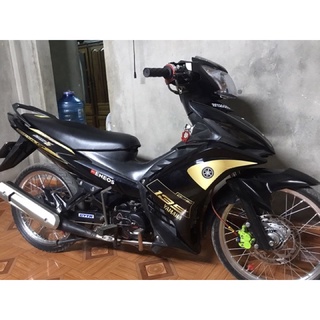 Tem exciter 135 đen vàng gold