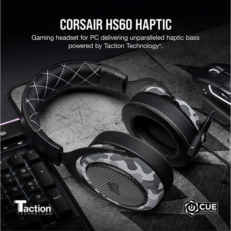 Tai nghe Corsair HS60 HAPTIC Surround 7.1
