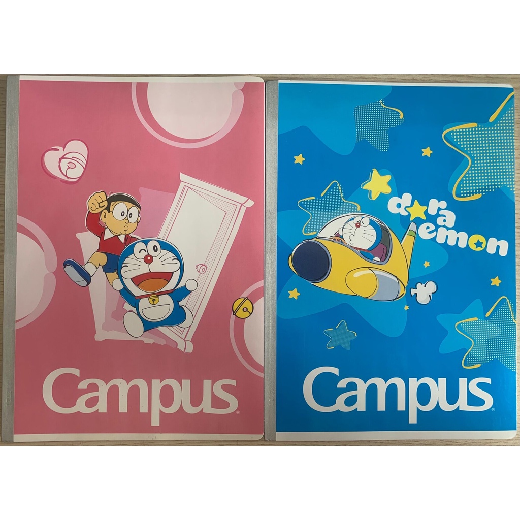 5 vở Campus 4 ô ly DORAEMON FUTURE 48 trang