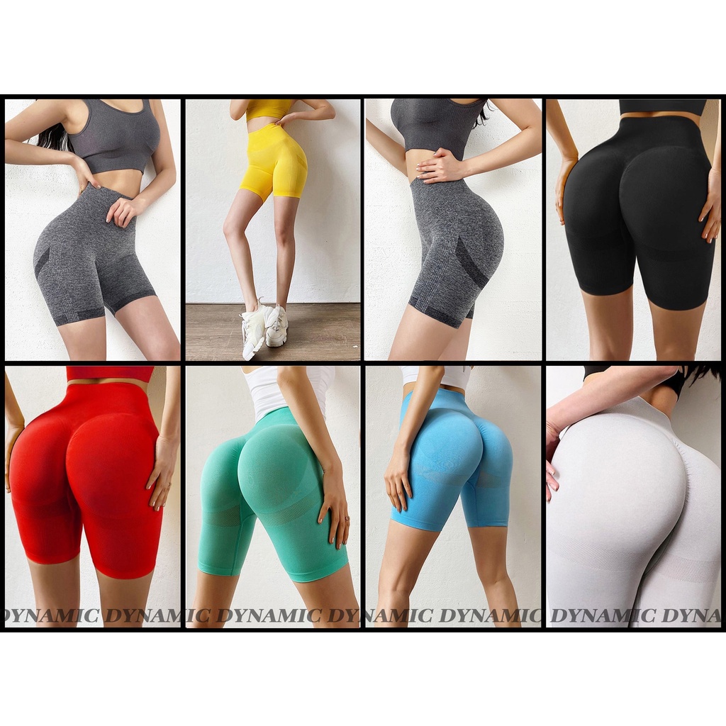 Quần lửng cạp cao tập Gym, Yoga, Aerobic, chạy bộ nữ Mitao