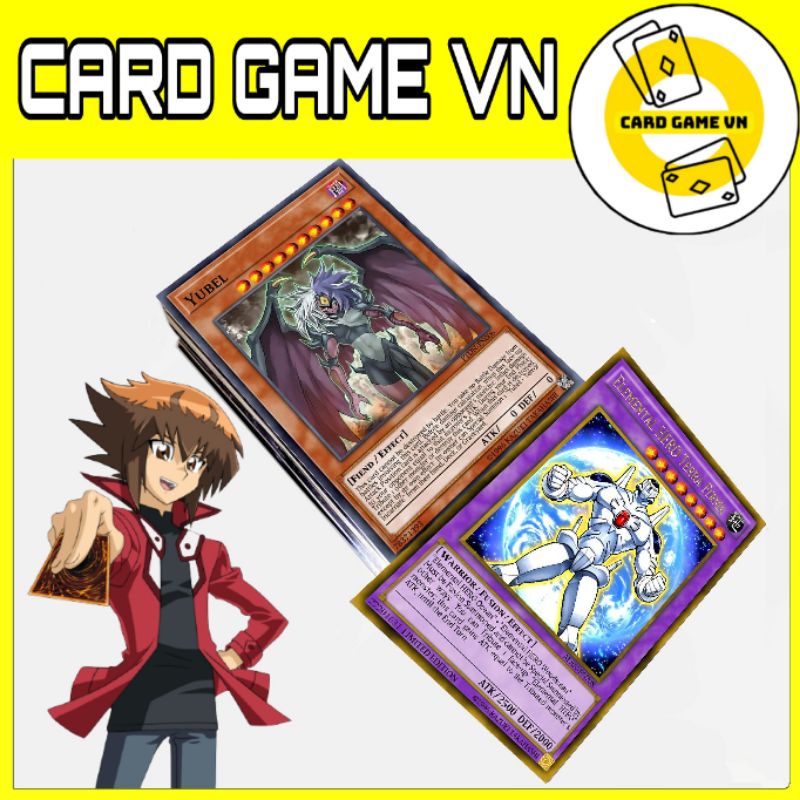 Bài YuGiOh - Bộ 81 lá Elemental Hero của YuKi Judai ( Part 2 ) Card Game VN