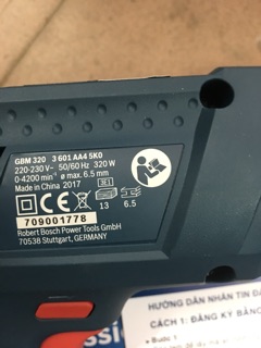 Máy khoan Bosch GBM320
