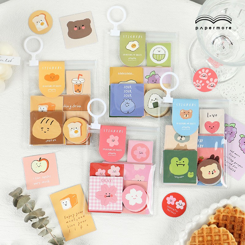 Set 40 miếng dán dễ thương