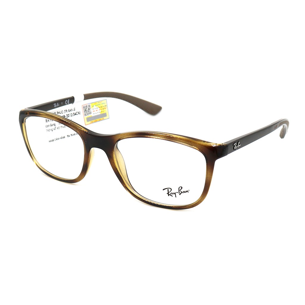RB7169-Gọng kính nam nữ Rayban chính hãng (54-19-145), thiết kế dễ đeo bảo vệ mắt