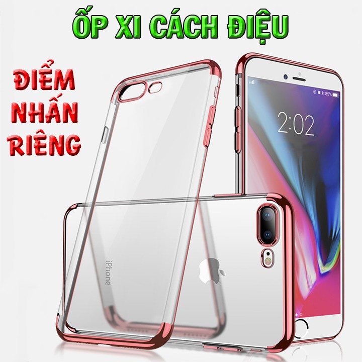 ỐP LƯNG IPhone 8 Plus - ỐP XI CÁCH ĐIỆU iPhone 8 Plus