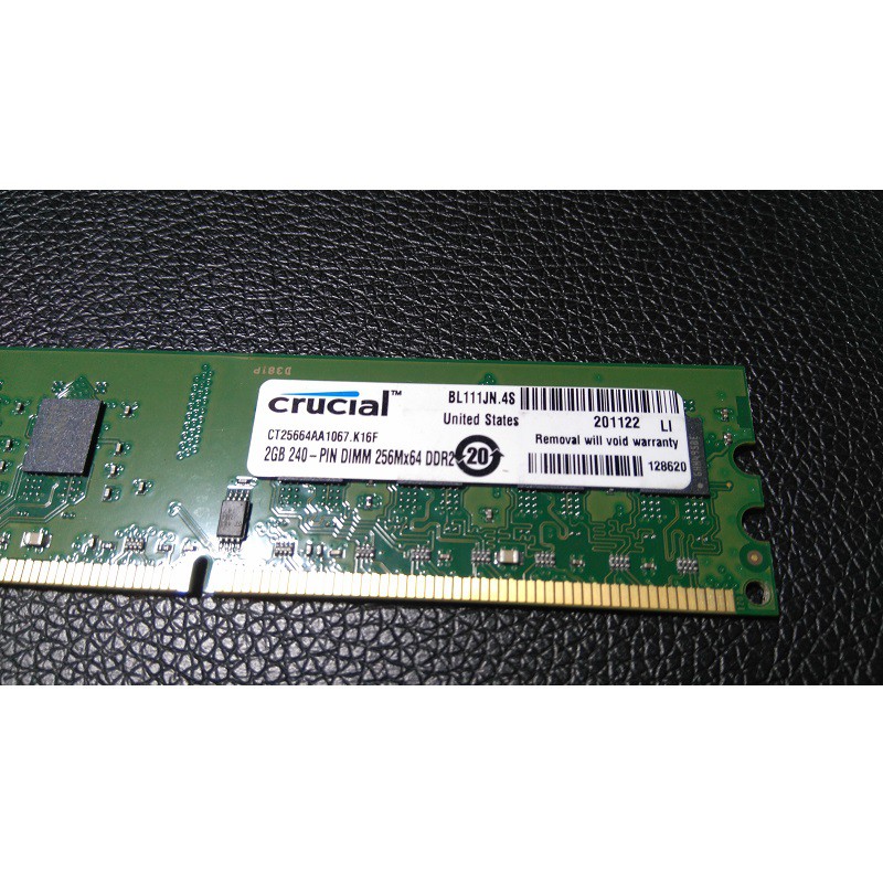 Ram PC DDR2 (PC2) 2Gb bus 1066 - 8500U, bảo hành 12 tháng