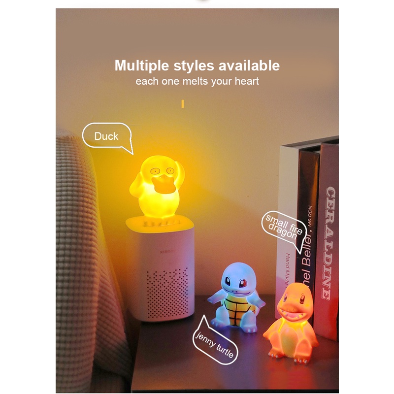 Còn Hàng Đèn Ngủ Nhỏ Hình Rùa Jenny Vịt Dễ Thương Đèn Tạo Không Khí Thanh Toán Khi Nhận Hàng