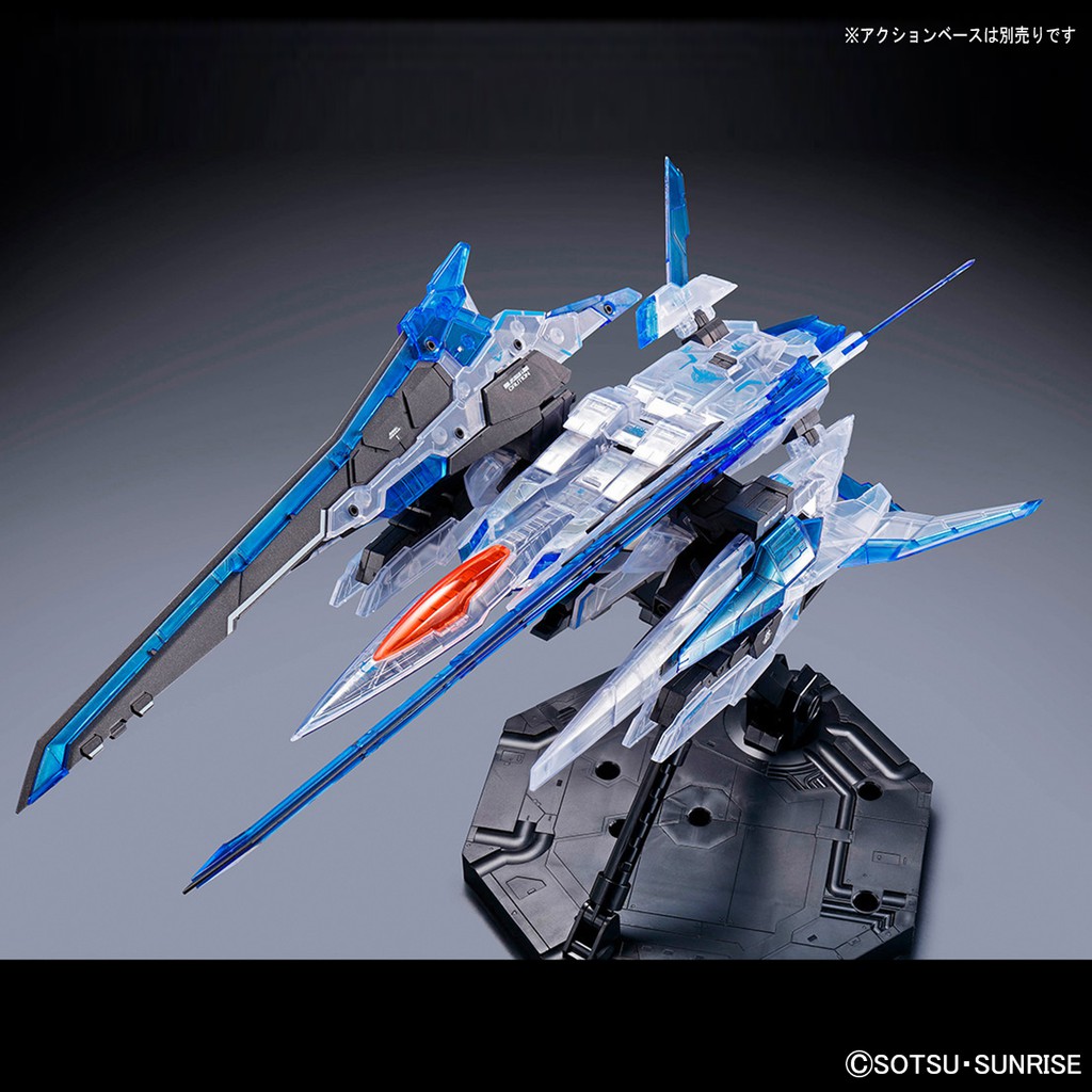 Mô Hình Gundam MG 00 Raiser XN Clear Color P-BANDAI 1/100 Bandai Master Grade Đồ Chơi Lắp Ráp Anime Nhật