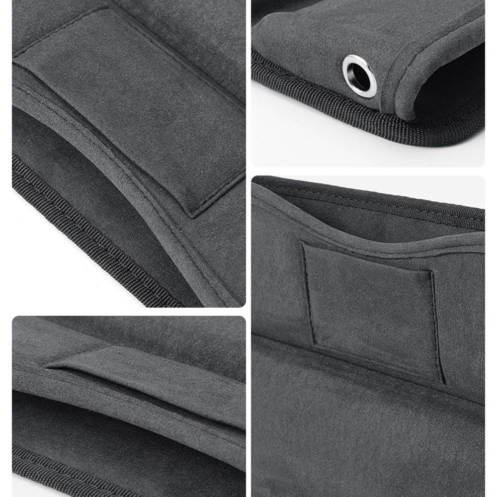 MAYSHOW Giá Đỡ Điện Thoại Da PU Đa Năng Tiết Kiệm Không Gian Cho Xe Hơi