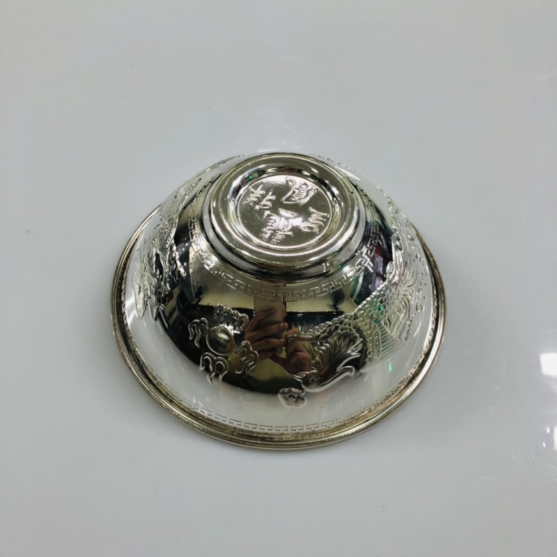 Bộ bát đũa thìa bạc thật 100%