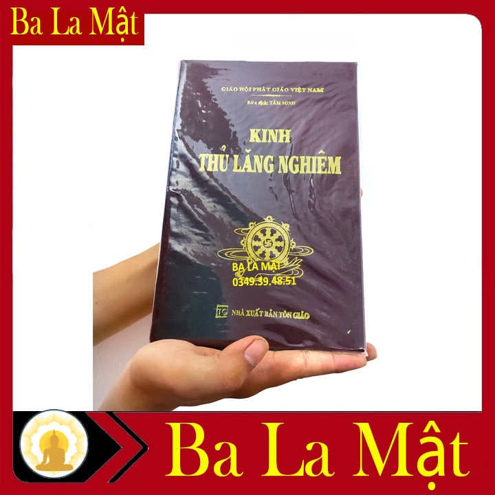 Sách - Kinh Thủ Lăng Nghiêm Trọn Bộ Bìa Da - Ba La Mật