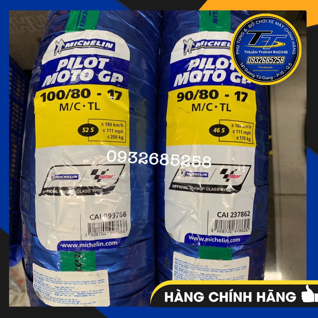 CẶP VỎ MICHELIN MOTO GP