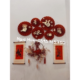 Set trang trí tết