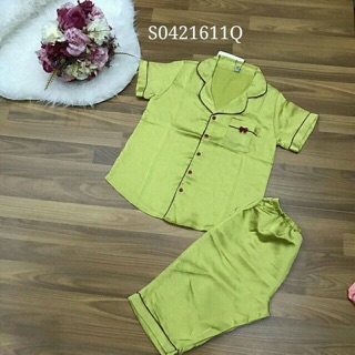 Đồ bộ pijama chất satin lụa