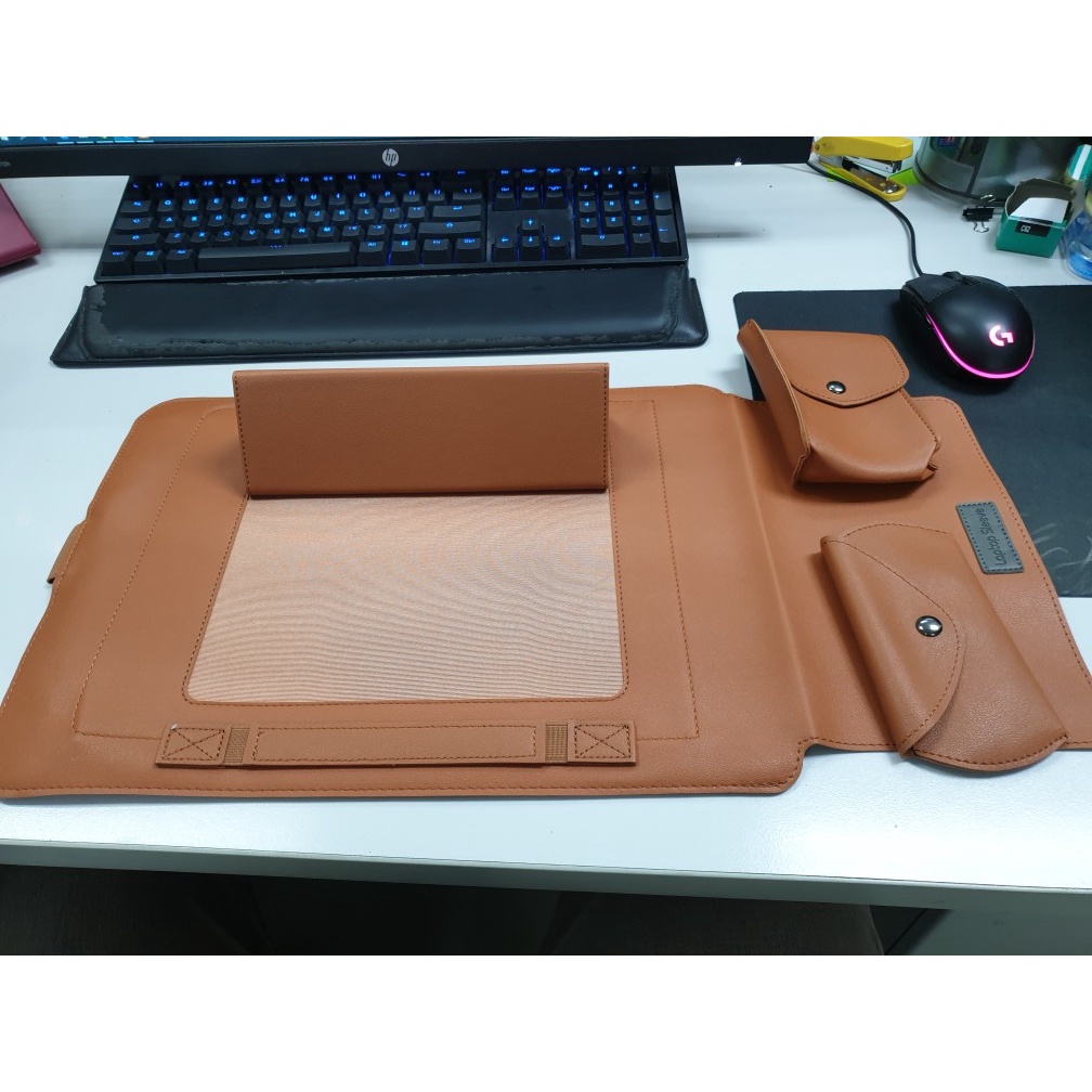Túi bao da PU đựng máy tính xách tay DIGIMIX  thích hợp cho dòng Laptop & Macbook Size từ 11inch - 15,6 inch.