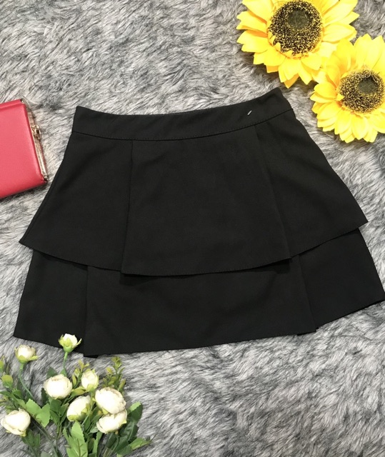 Chân váy 2 tầng có quần trong(ảnh thật)
