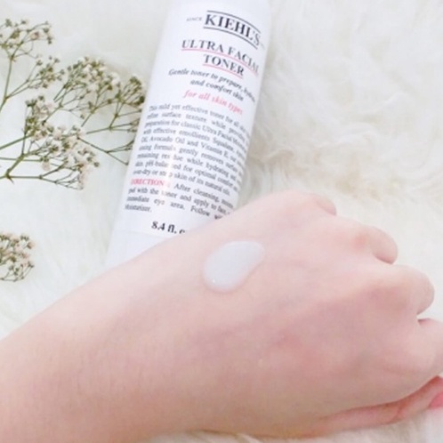 Nước hoa hồng Kiehls không cồn dịu nhẹ Kiehl's Ultra Facial Toner dành cho da khô