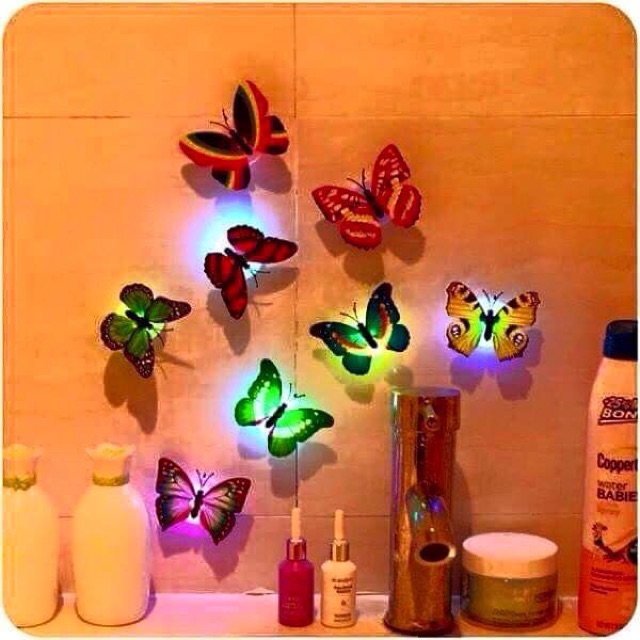 Combo 10 con bướm dạ quang 170k