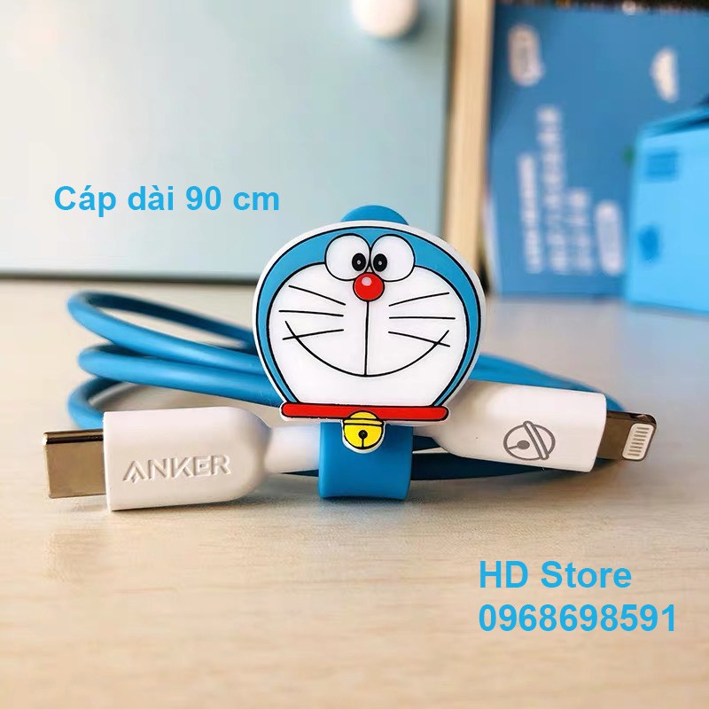 Bộ sạc nhanh ANKER 20W PD cho IPhone - Phiên bản Doraemon