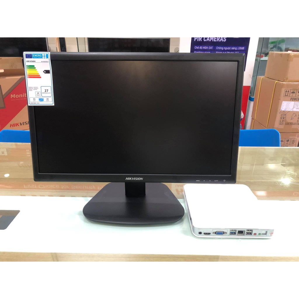 Màn Hình Hikvision 21,5 INCH  DS-D5022QE-B - Màn 22” Led Full HD 1080P, Hỗ Trợ 2 Cổng VGA/HDMI [Bảo Hành 2 Năm] | BigBuy360 - bigbuy360.vn