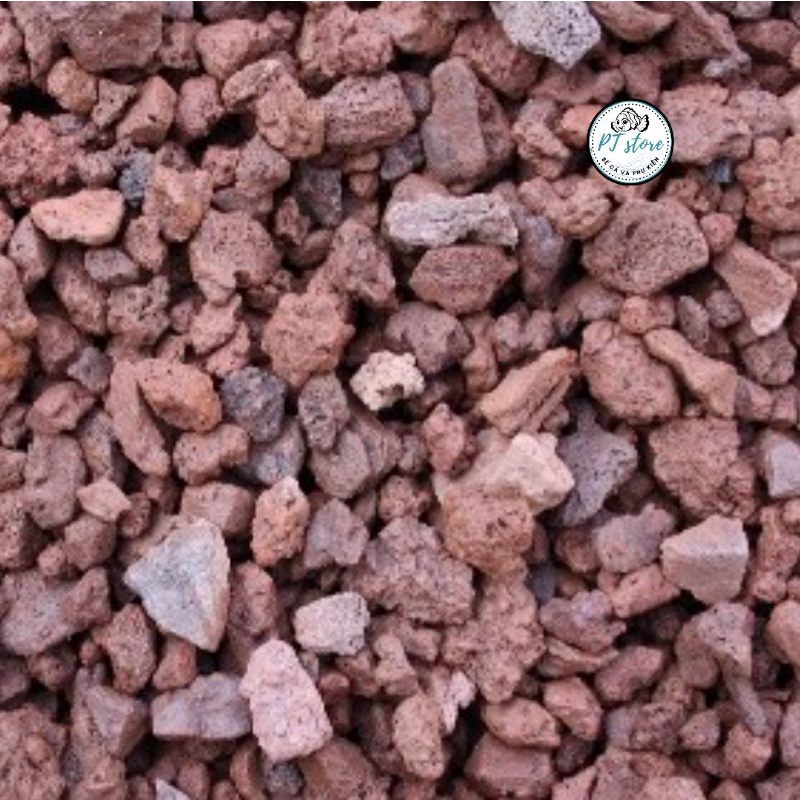 Nham thạch đỏ lọc nước size 2-3 cm,nham thạch 500-1kg