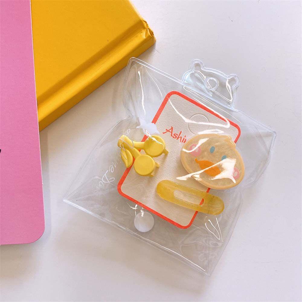 Kẹp Tóc Hình Quả Cherry Hoạt Hình Bằng Acrylic Thời Trang Cho Bé Gái