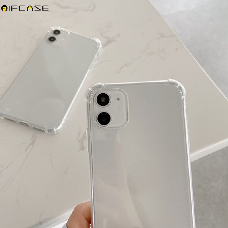 Ốp điện thoại TPU trong suốt chống sốc cho Xiaomi Redmi Note 6 5 Pro 4 4x 6a 5a 5 Plus 4a Go