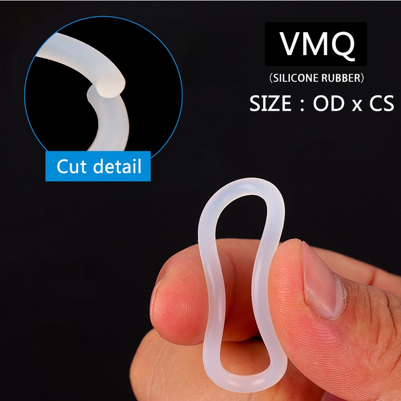 Set 150-200-225 Vòng Đệm Silicon OD 6mm-30mm CS 1.5mm 1.9mm 2.4mm 3.1mm Chuyên Dụng